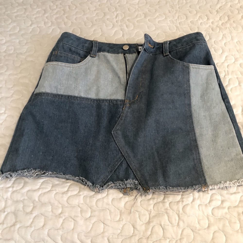 Denim skirt